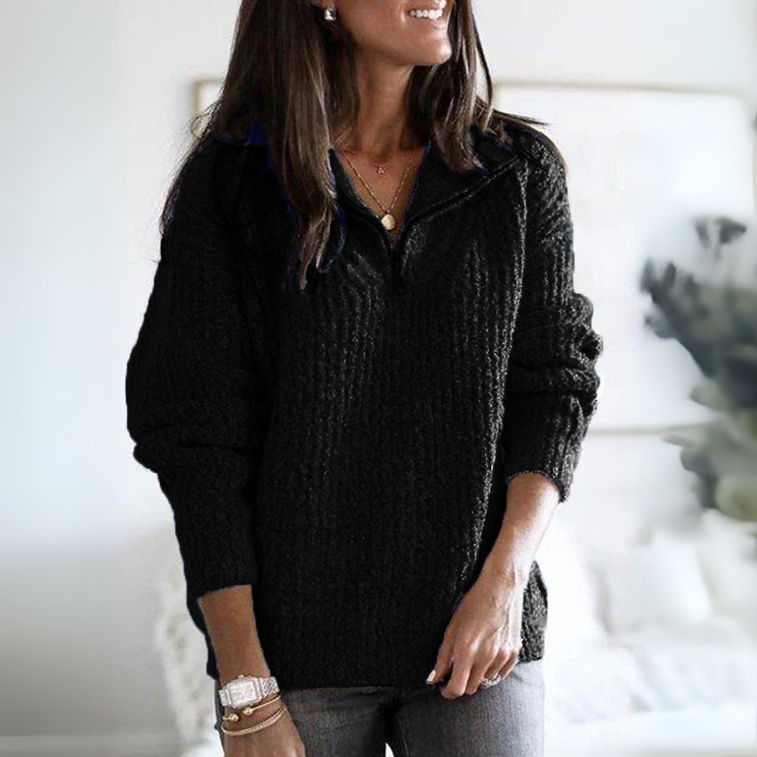 Roxy | Elegant and Versatile Zip Pullover