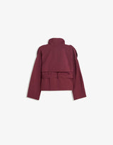 Short trench jacket