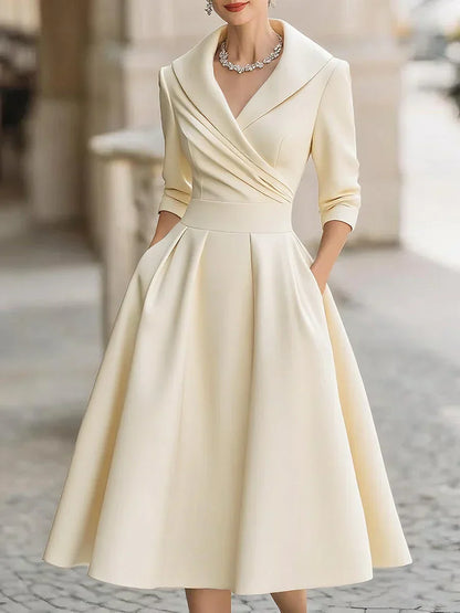 Casey | Elegant Satin Dress