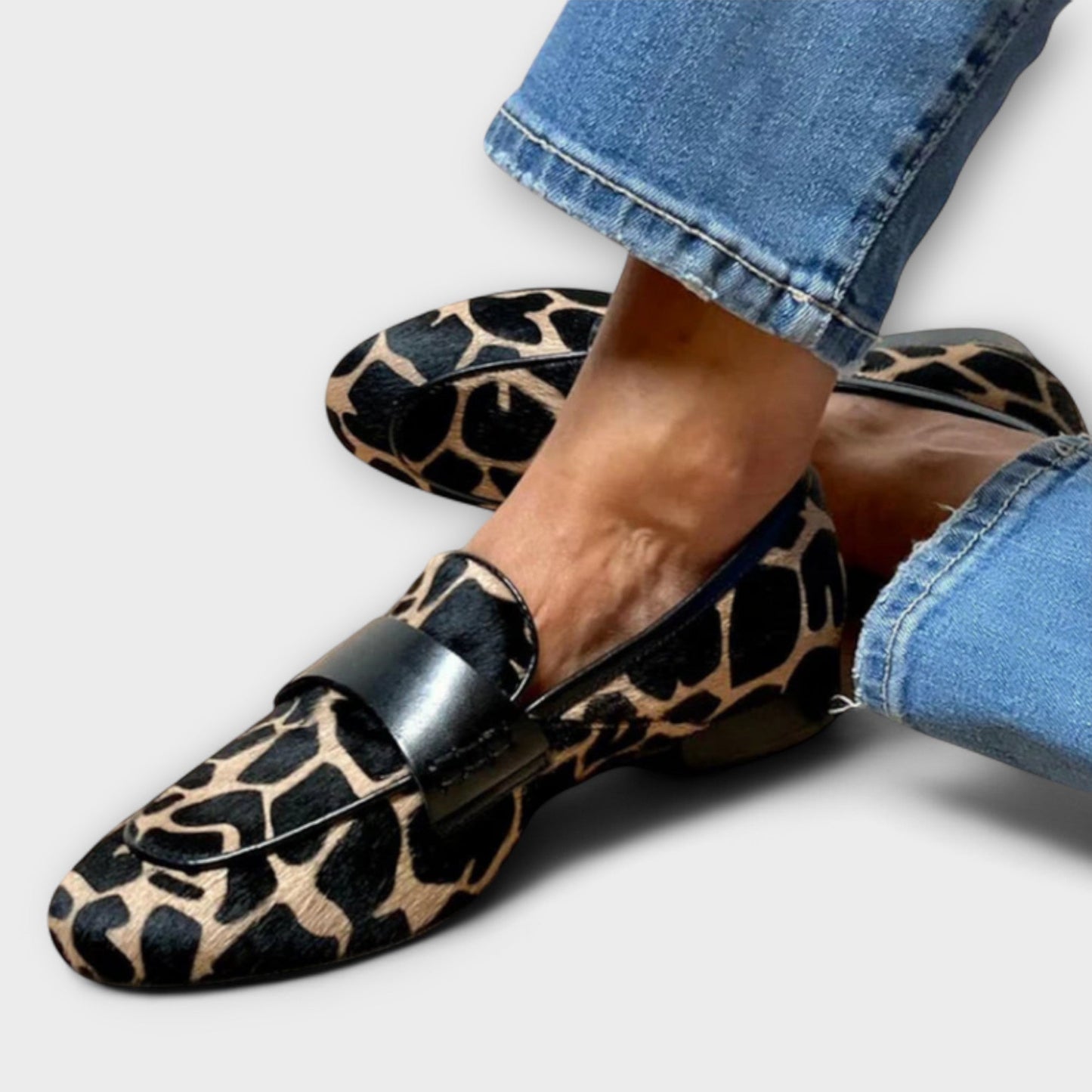 Louise | Orthopaedic Leopard Shoe