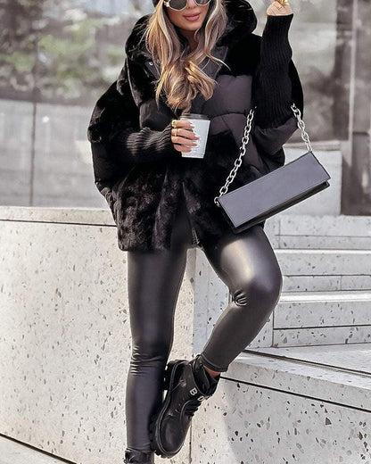 LENA | Stylowa kurtka puchowa z kapturem