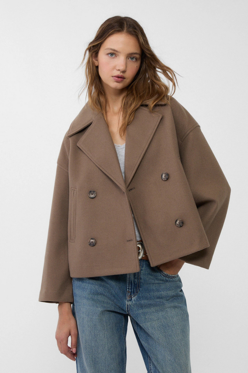 Short trench coat