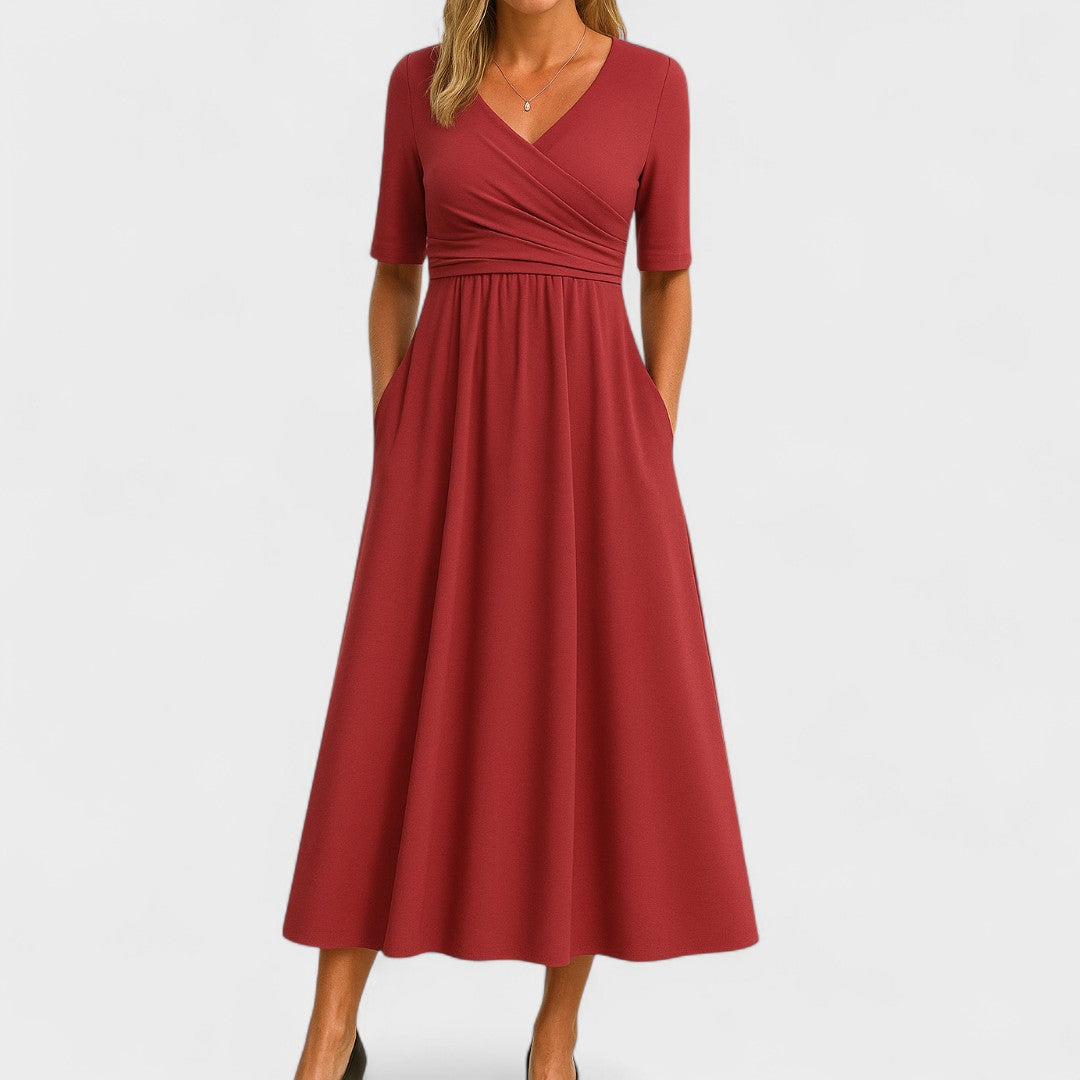 Brigitta | Elegant Midi Dress