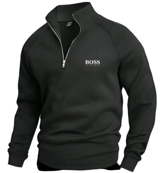 BSS Fleece Half Zip Jumper