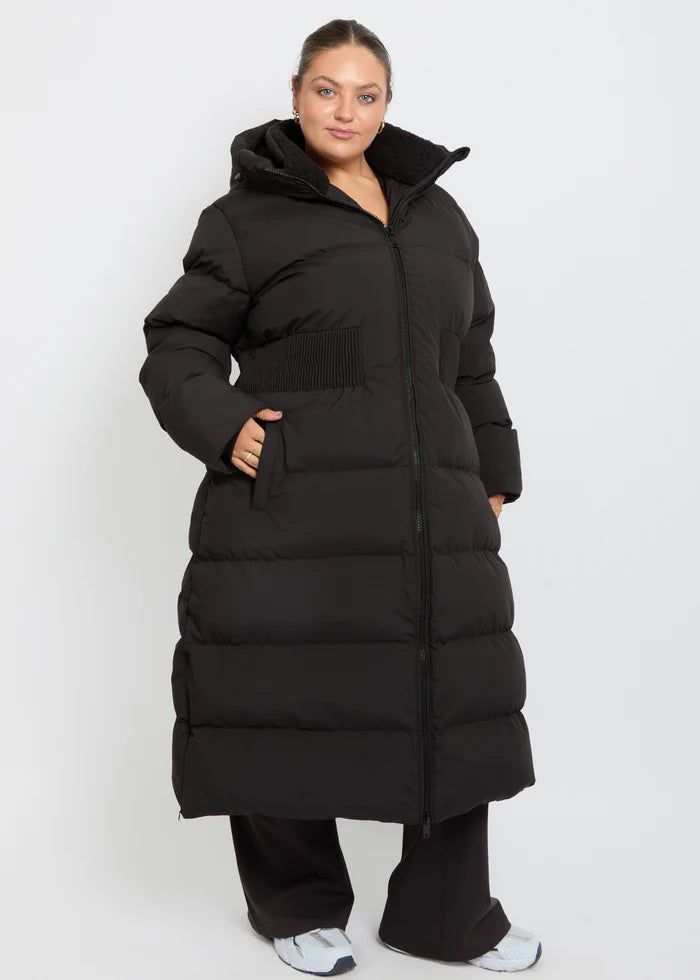 Contour Longline Puffer Coat