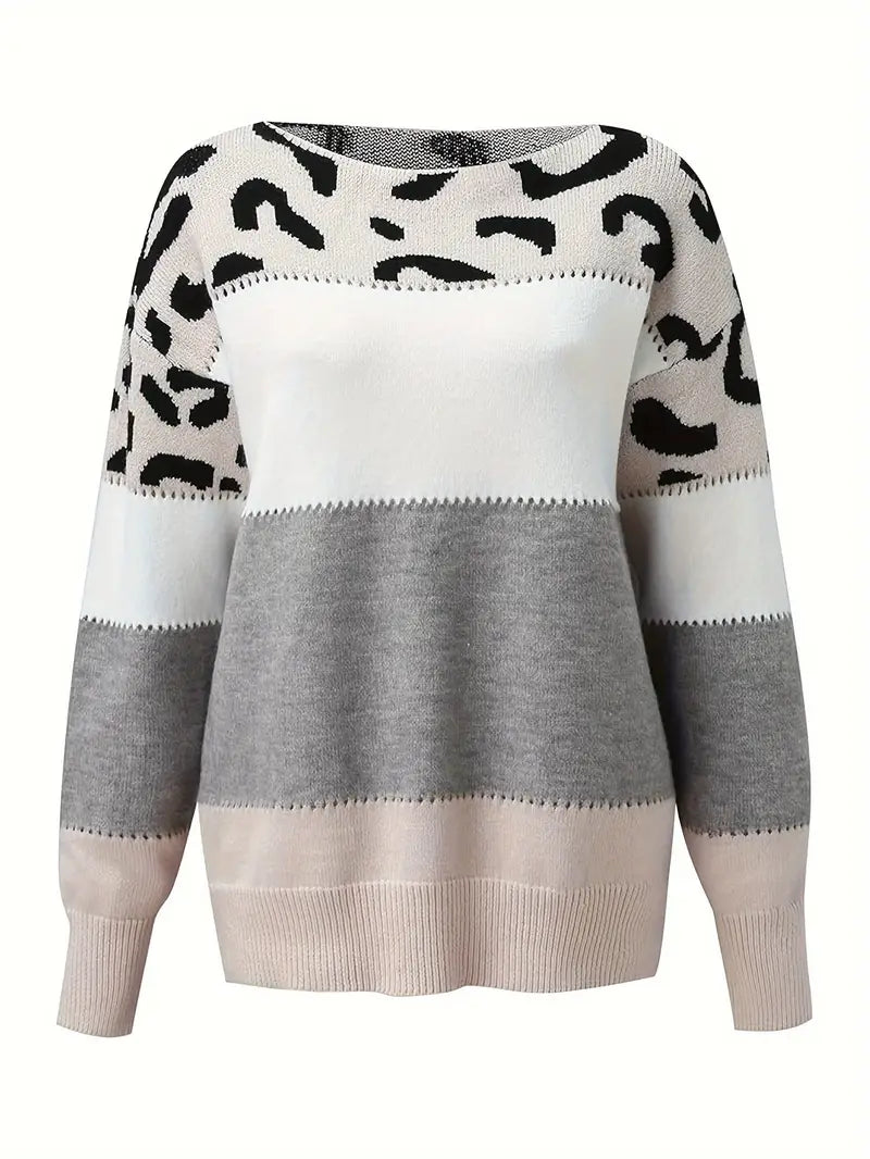 Evelyn | Leopard Print Sweater