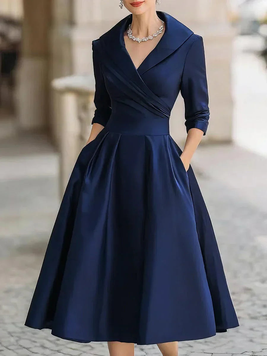 Casey | Elegant Satin Dress