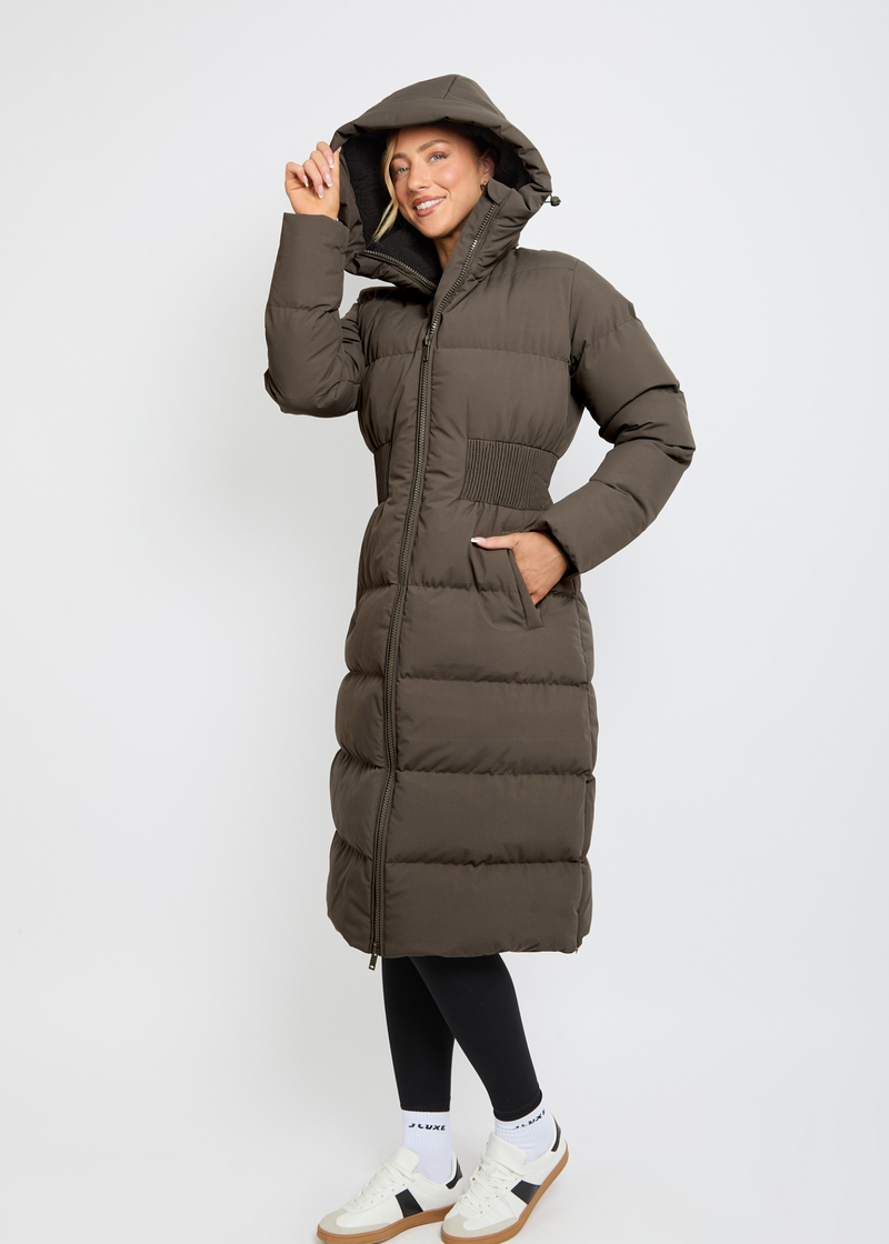 Contour Longline Puffer Coat