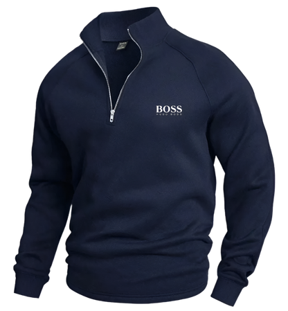 BSS Fleece Half Zip Jumper