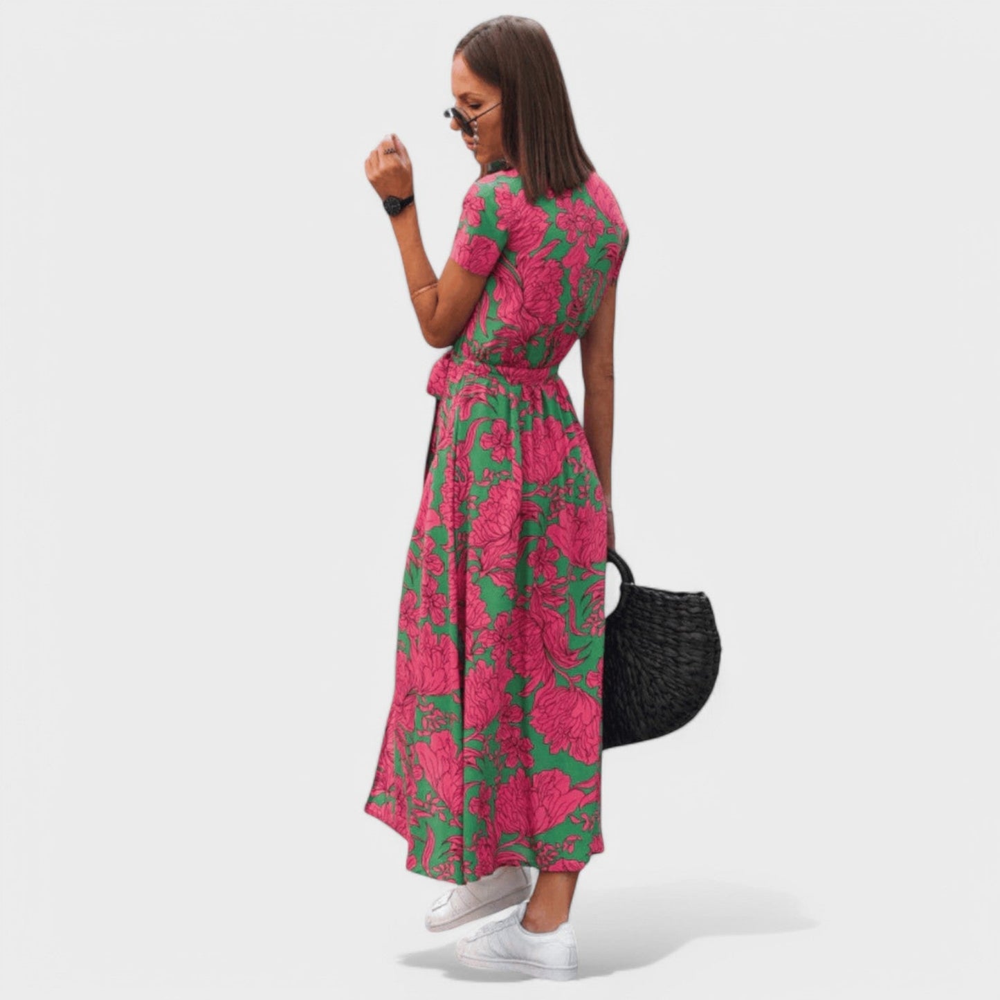 Edith | Floral Elegant Dress