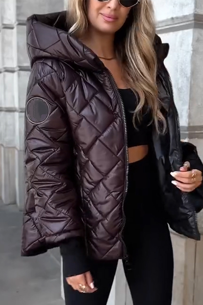 Nadia | Ciepła kurtka z kapturem