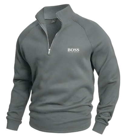 BSS Fleece Half Zip Jumper
