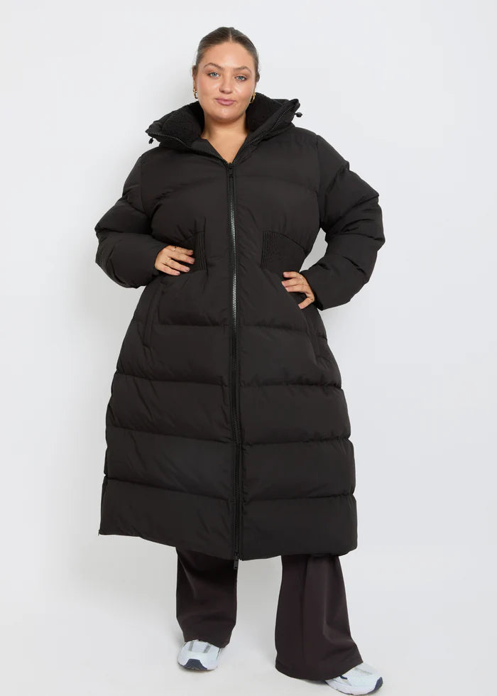 Contour Longline Puffer Coat