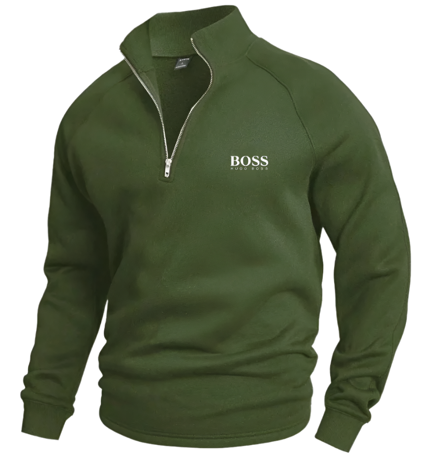 BSS Fleece Half Zip Jumper