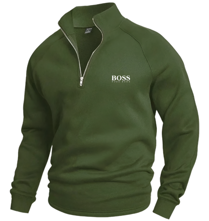 BSS Fleece Half Zip Jumper