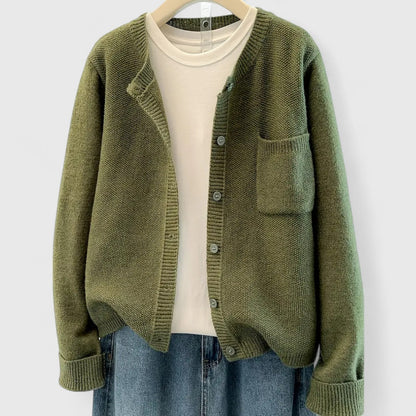 Cara | Casual Button-Up Cardigan