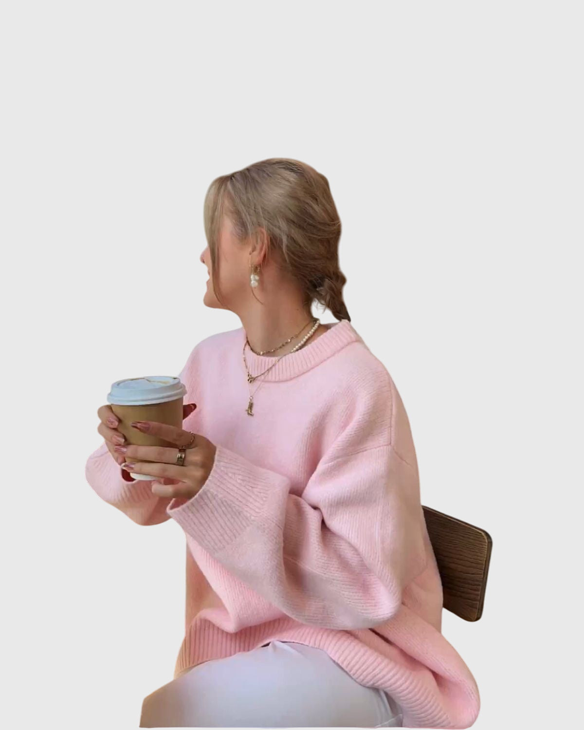 Bailee | Soft Pink Sweater