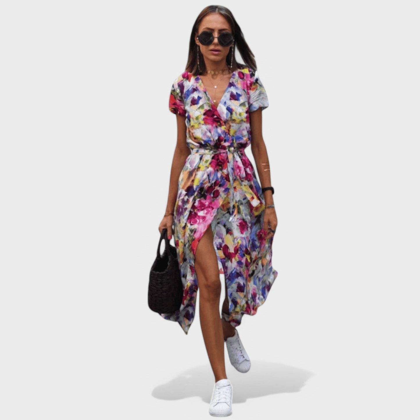 Edith | Floral Elegant Dress