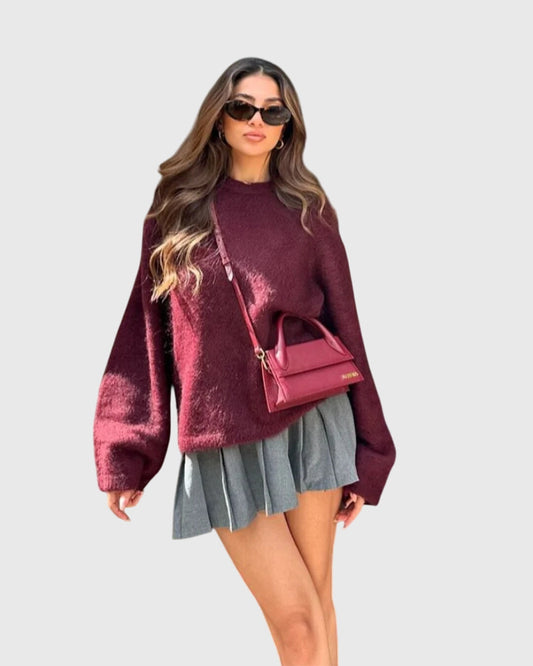 Adrianna | Stylish Fluffy Sweater