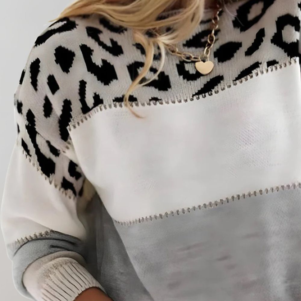 Evelyn | Leopard Print Sweater