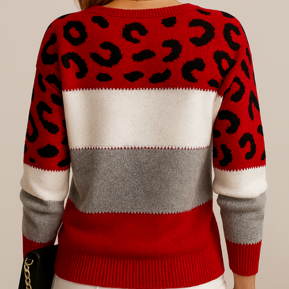 Evelyn | Leopard Print Sweater