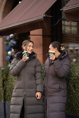 Contour Longline Puffer Coat