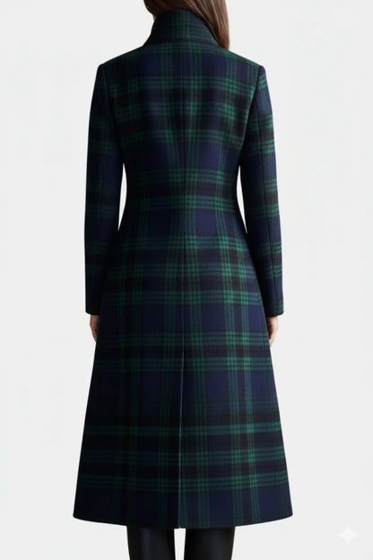 Zofia™ | Timeless Plaid Elegant Coat