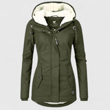 Seravia – Water-Repellent Autumn Jacket with Hood