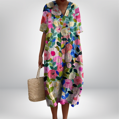 Liora | Vintage Floral Dress