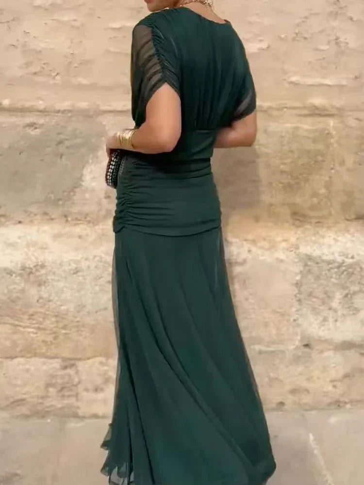 Hailey | Elegant Dress With V-Neckline