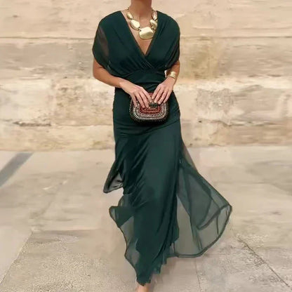 Hailey | Elegant Dress With V-Neckline