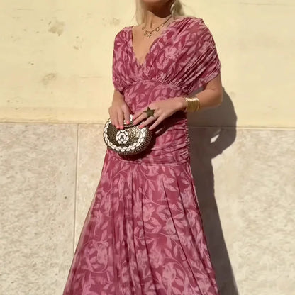 Hailey | Elegant Dress With V-Neckline