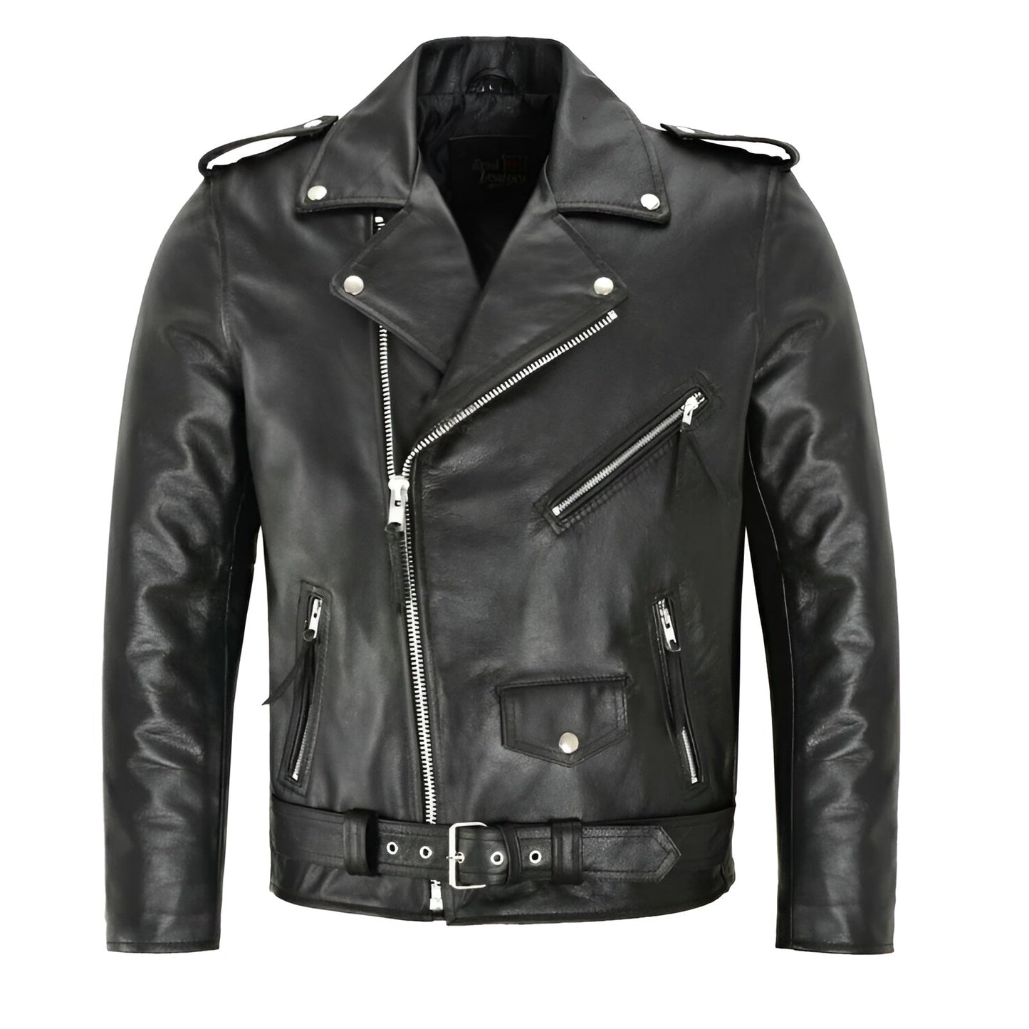 Björn™ | Classic Leather Jacket in Biker Style