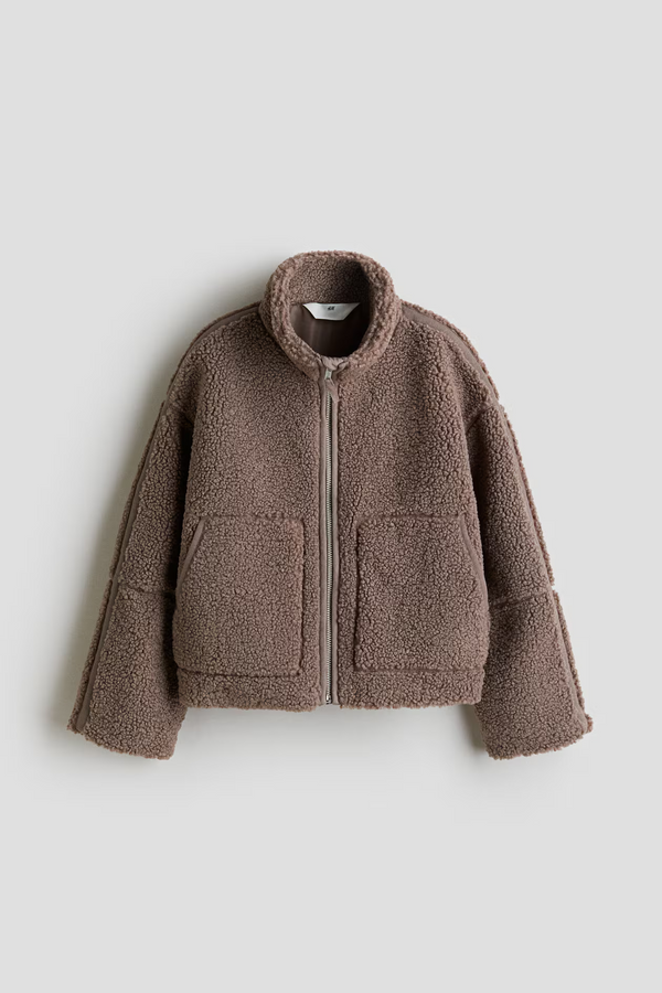 teddy fleece jacket