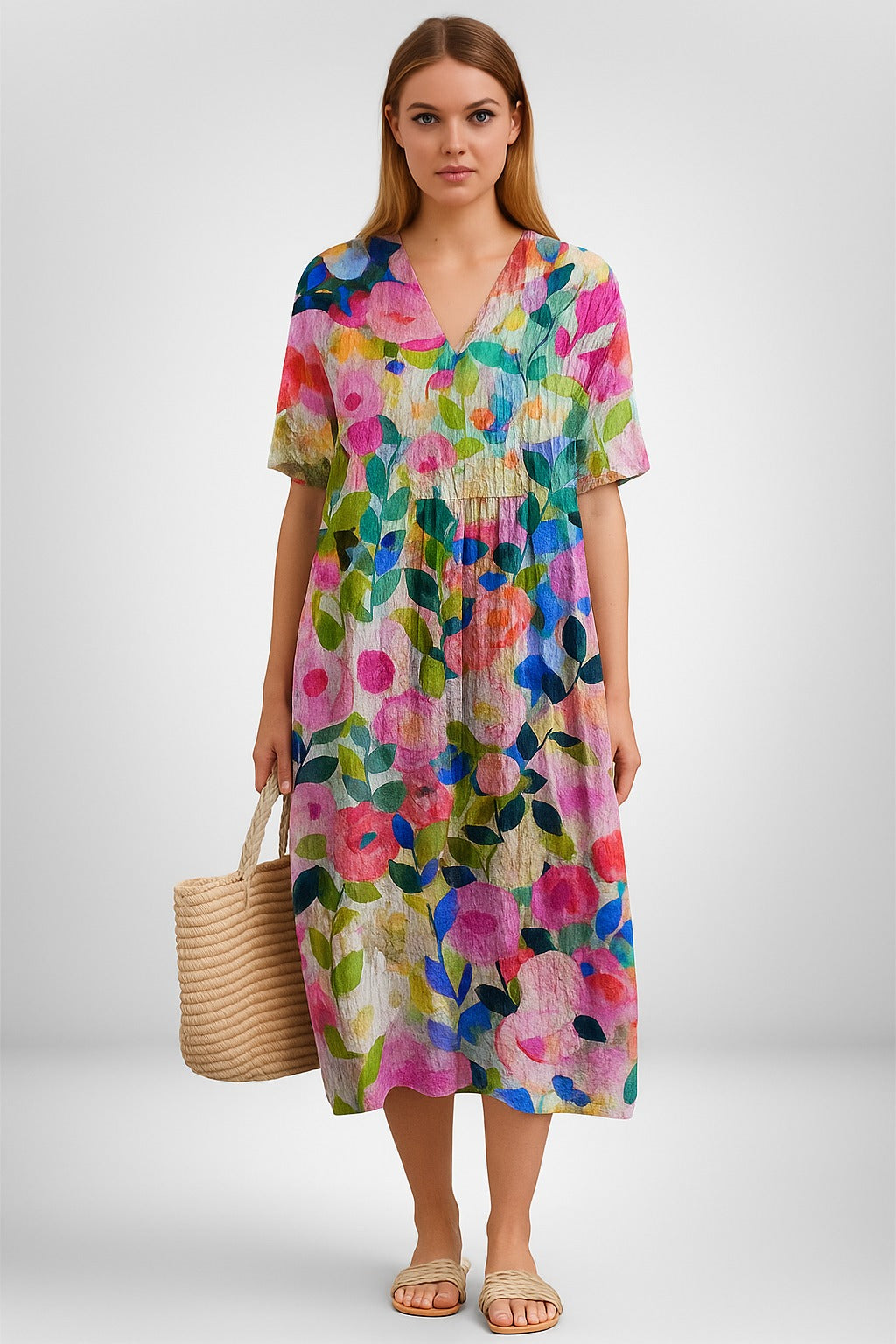 Liora | Vintage Floral Dress