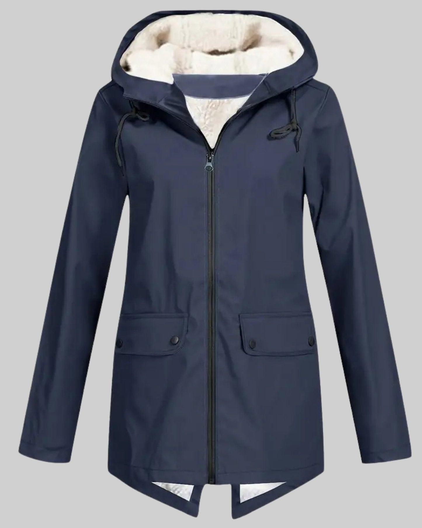 Amber | Fleece Lined Rain Parka