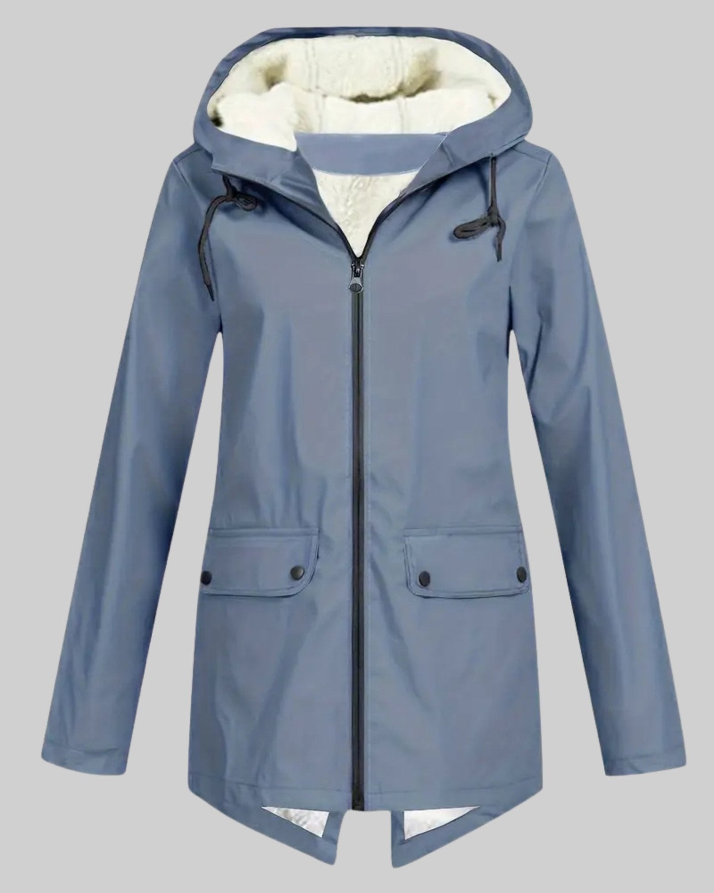 Amber | Fleece Lined Rain Parka