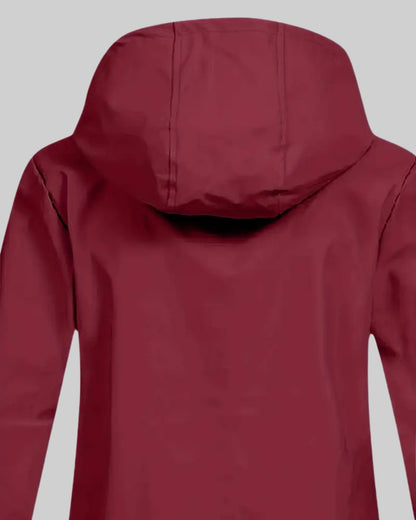 Amber | Fleece Lined Rain Parka