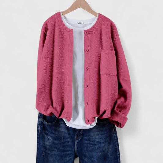 Cara | Casual Button-Up Cardigan