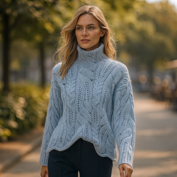 Kelly | Braided Sweater