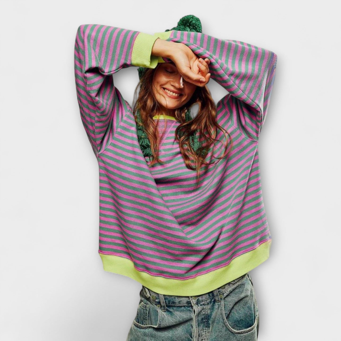 Josey | Striped Oversized Sweater