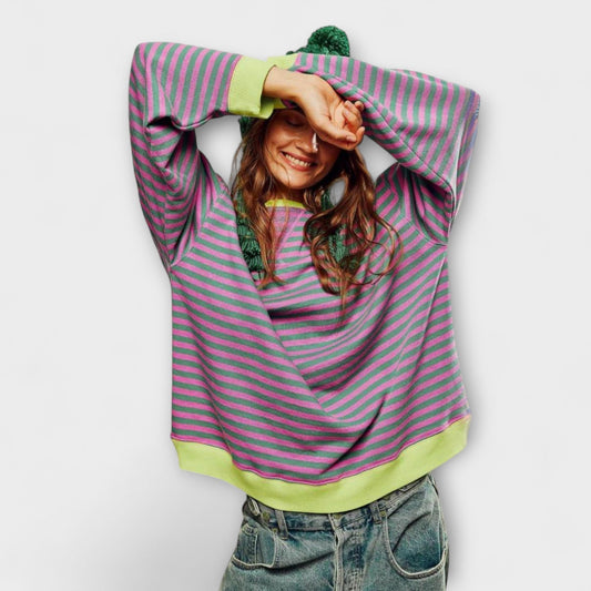 Josey | Striped Oversized Sweater