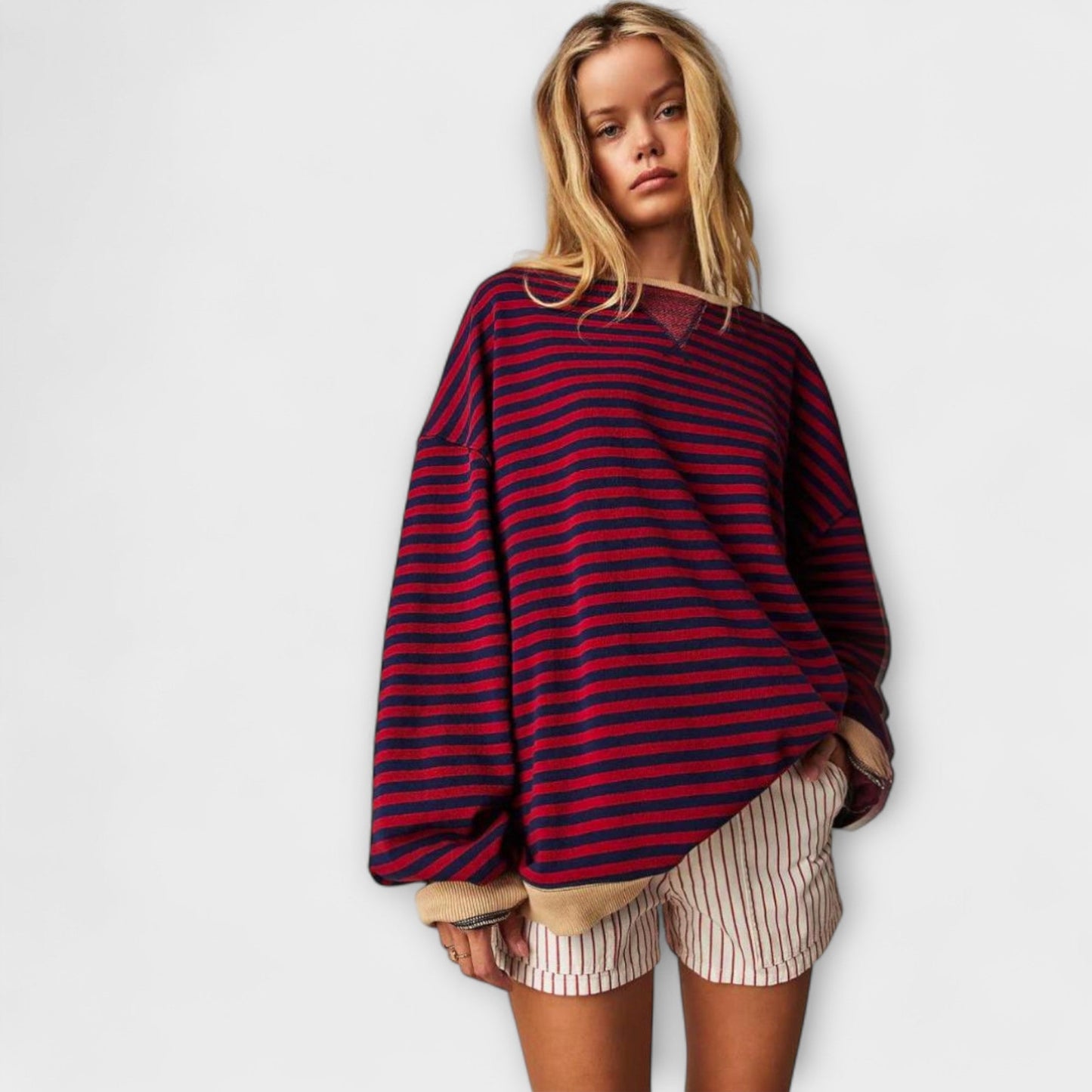 Josey | Striped Oversized Sweater