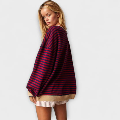 Josey | Striped Oversized Sweater