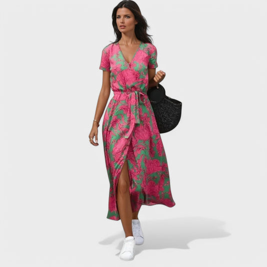 Edith | Floral Elegant Dress