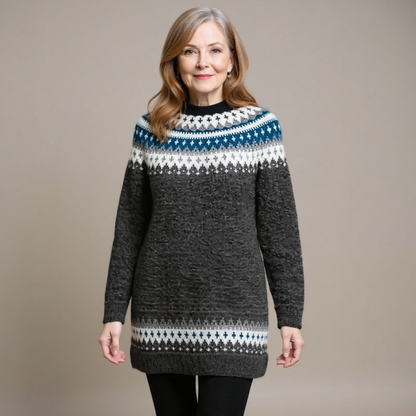 Althea | Vintage Islandzki Sweter Wełniany