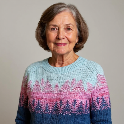 Avery | Vintage Islandzki Sweter Wełniany