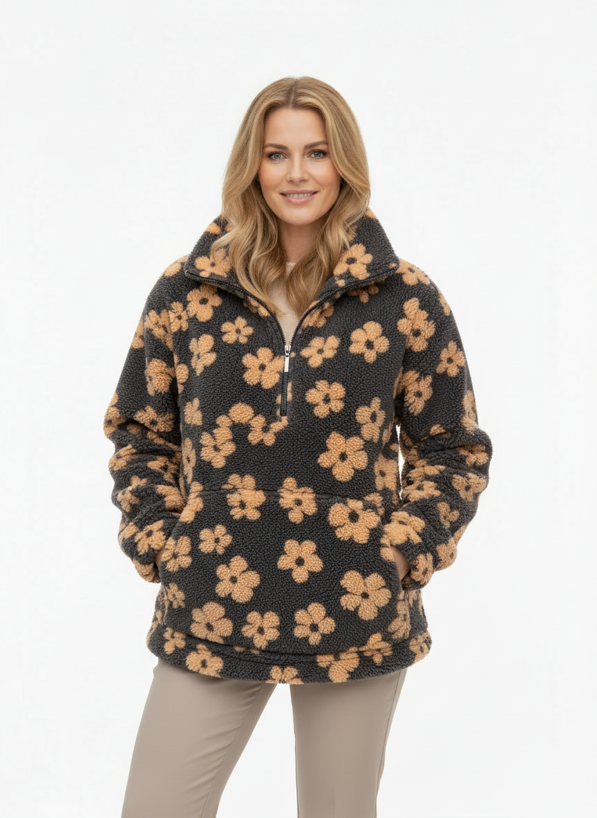 Aya Rose - Polar fleece Flowering