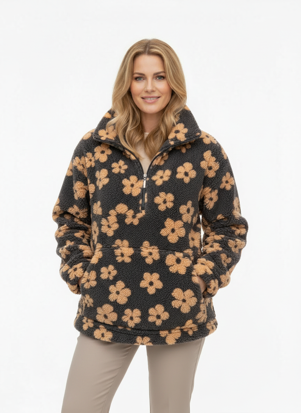 Aya Rose - Polar fleece Flowering