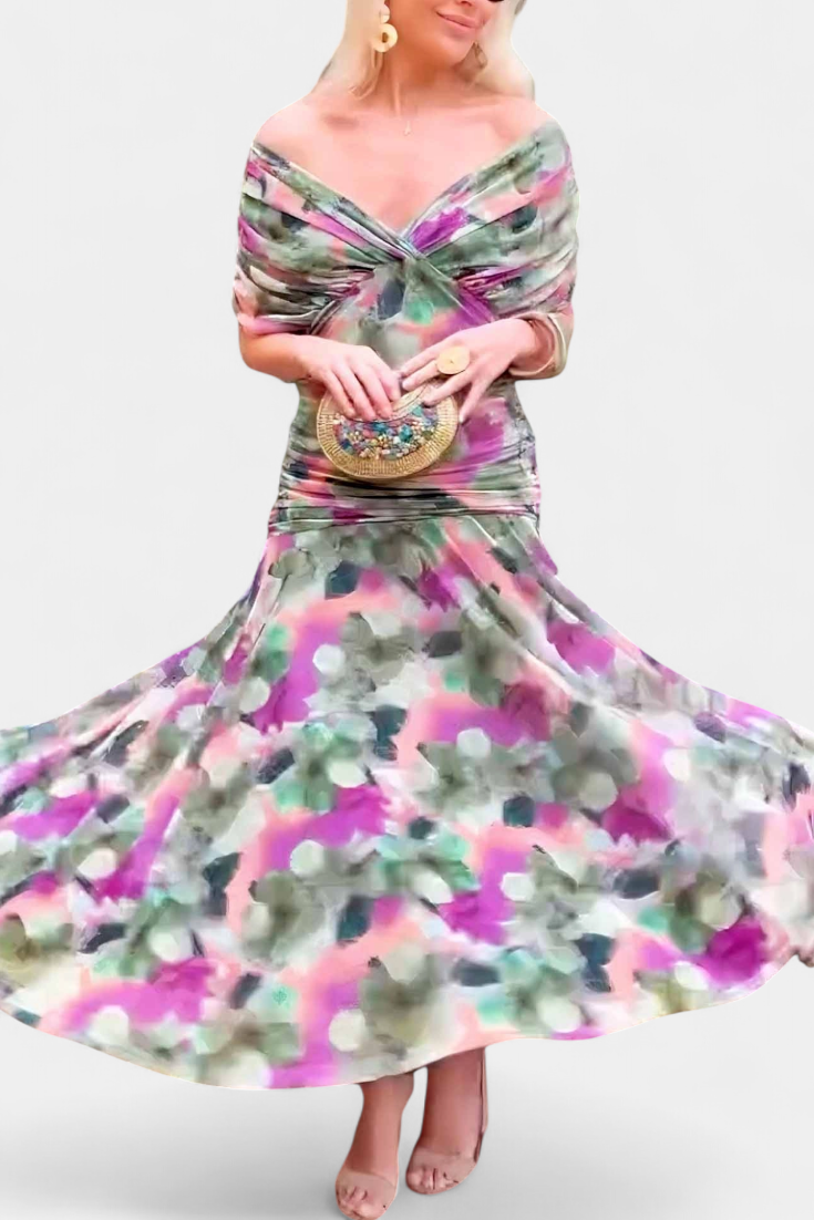 Hailey | Elegant Dress With V-Neckline